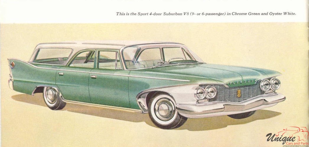1960 Plymouth Brochure Page 6